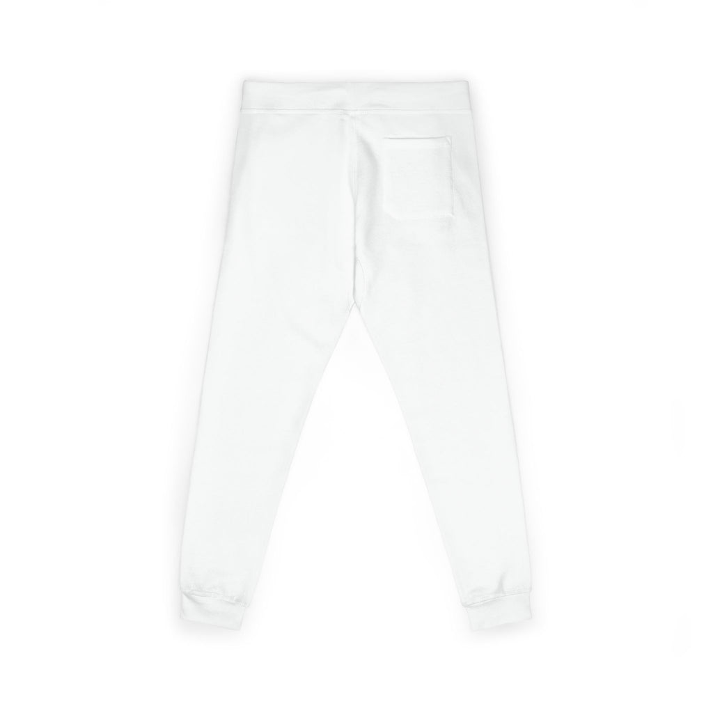 NUGSE Cozy White Fleece Joggers