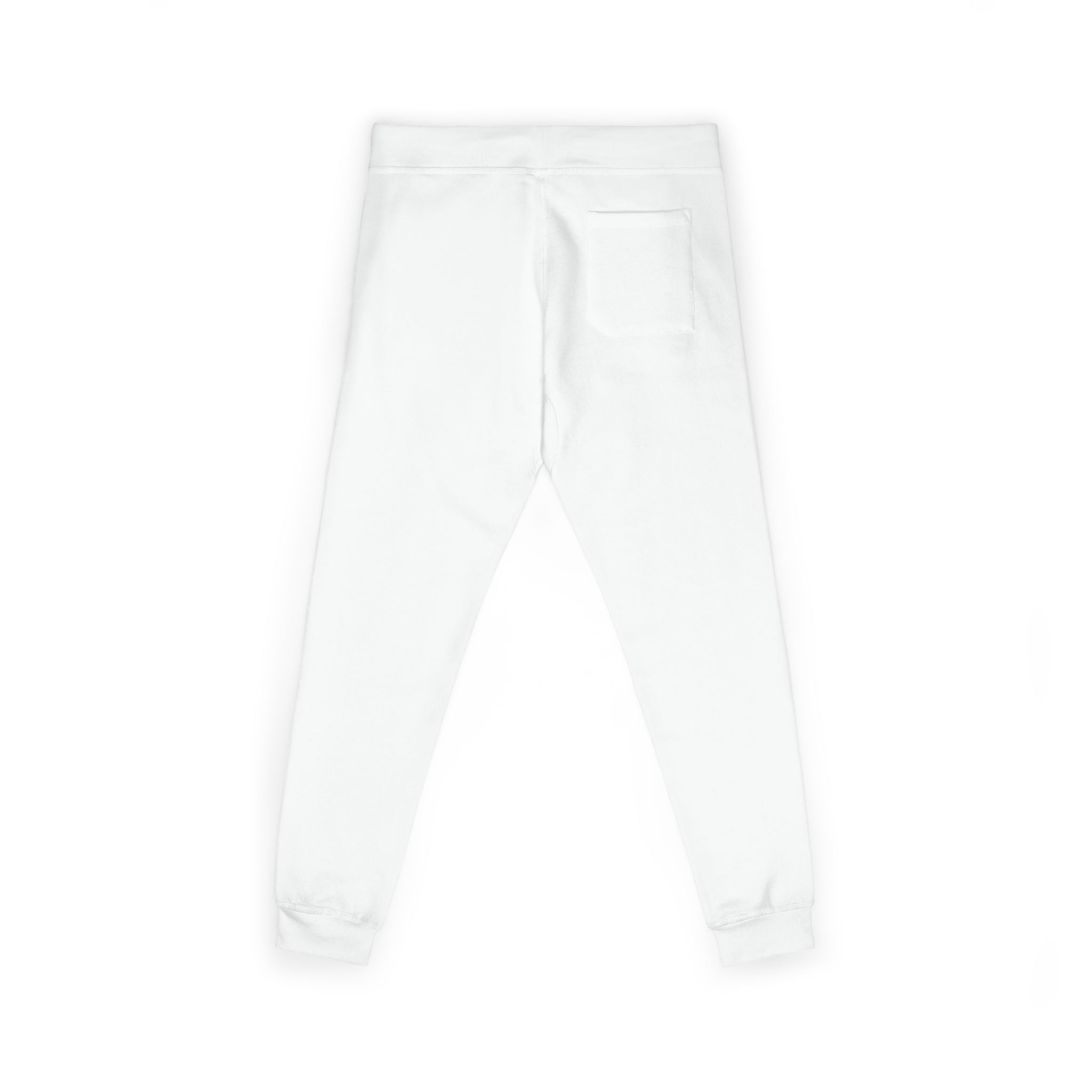 NUGSE Cozy White Fleece Joggers